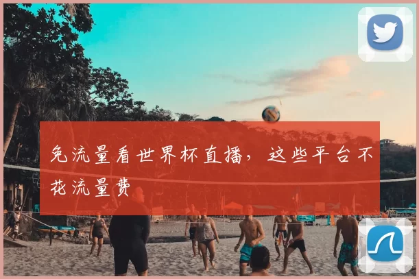 免流量看世界杯直播,这些平台不花流量费